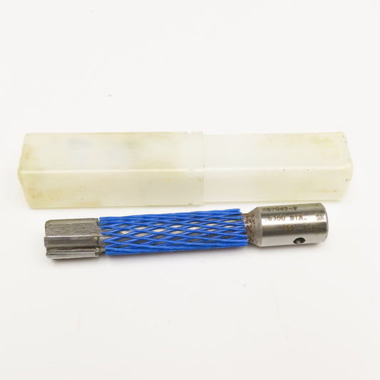 Metcut .636 Chucking Reamer 6 Flute Carbide 5/8" Shank 4-1/4" OAL