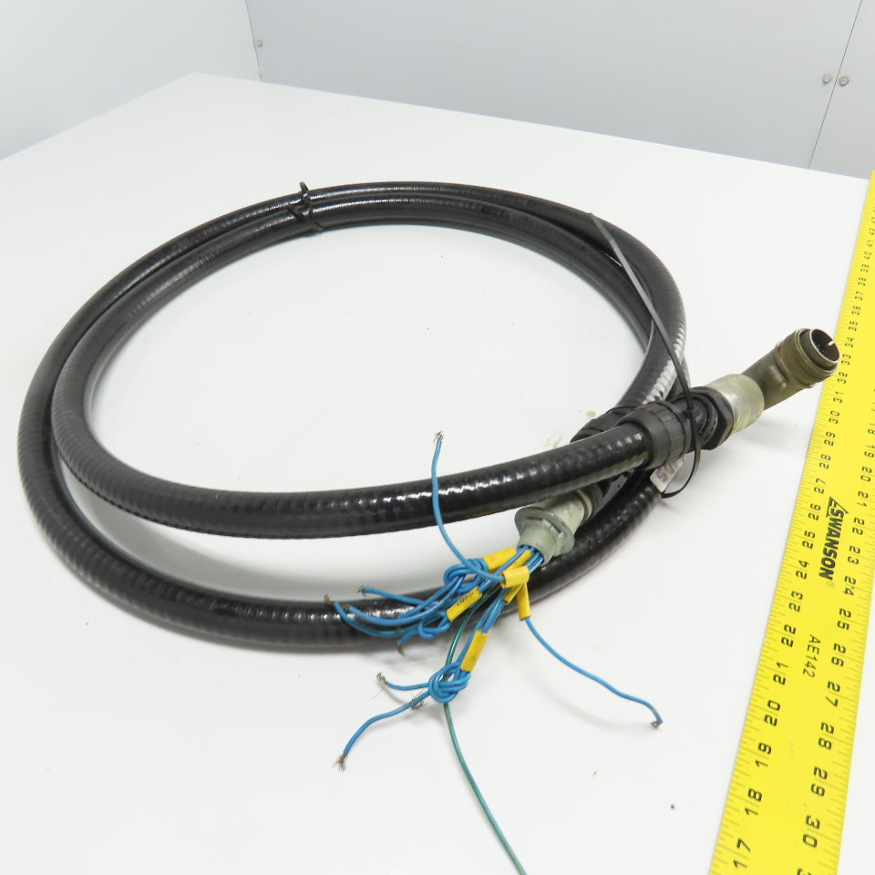 Amphenol Size 2014-Pin Male 10'- 8" Liquidtight Flexible Cordset Cable