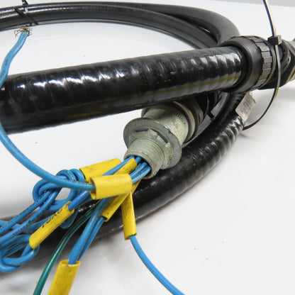 Amphenol Size 2014-Pin Male 10'- 8" Liquidtight Flexible Cordset Cable
