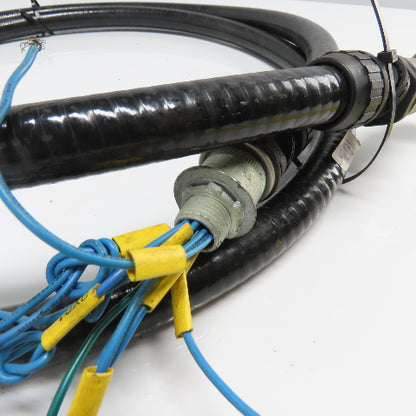 Amphenol Size 2014-Pin Male 10'- 8" Liquidtight Flexible Cordset Cable