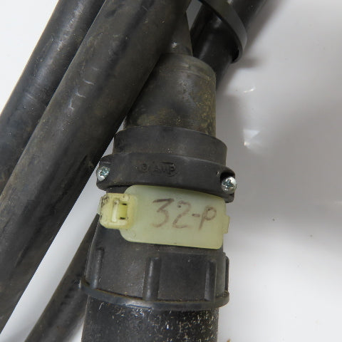 AMP Female Connector 25 Wire Cordset Cable 18' Length