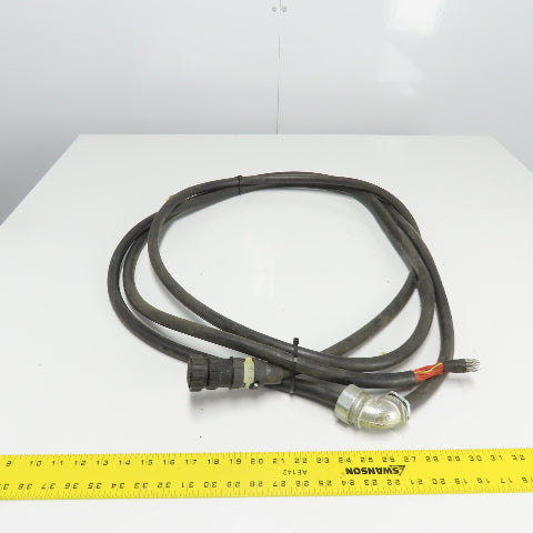 AMP Female Connector 25 Wire Cordset Cable 18' Length