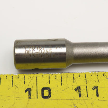 Metcut .736 Chucking Reamer 6 Flute Carbide 5/8" Shank 4-1/4" OAL