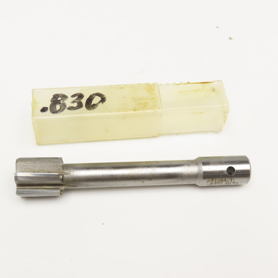 Metcut .8300 Chucking Reamer 6 Flute Carbide 5/8" Shank 4-1/4" OAL