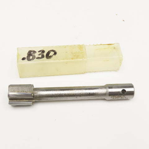 Metcut .8300 Chucking Reamer 6 Flute Carbide 5/8" Shank 4-1/4" OAL