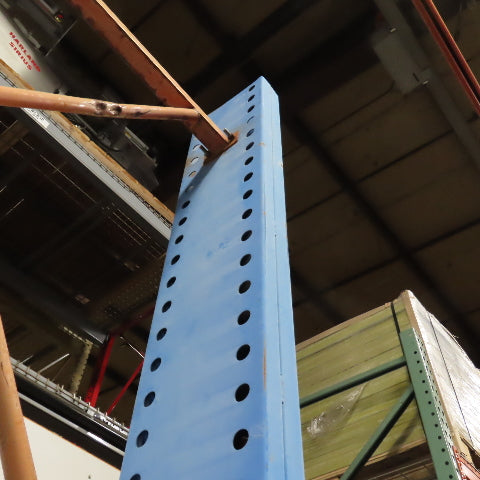 12' Tall Single Sided Cantilever Rack 52" W x 48" Deep (No Arms)