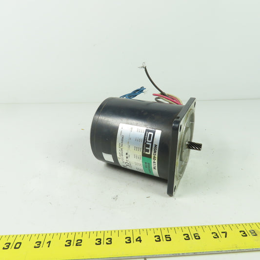 Oriental Motor MSM540-411W Speed Control Motor 115V 1450RPM 50/60Hz