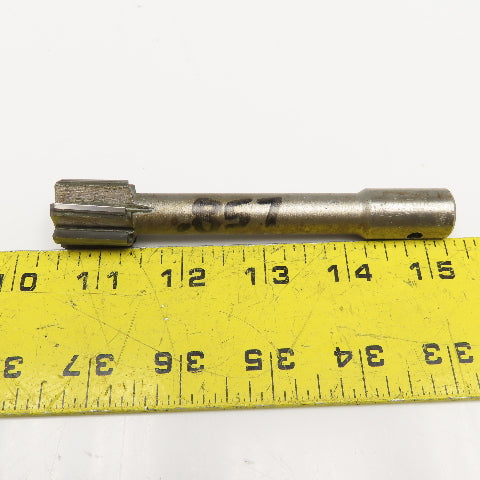 Metcut .8570 Chucking Reamer 6 Flute Carbide 5/8" Shank 4-1/4" OAL