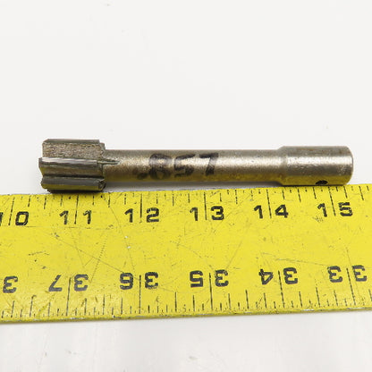 Metcut .8570 Chucking Reamer 6 Flute Carbide 5/8" Shank 4-1/4" OAL
