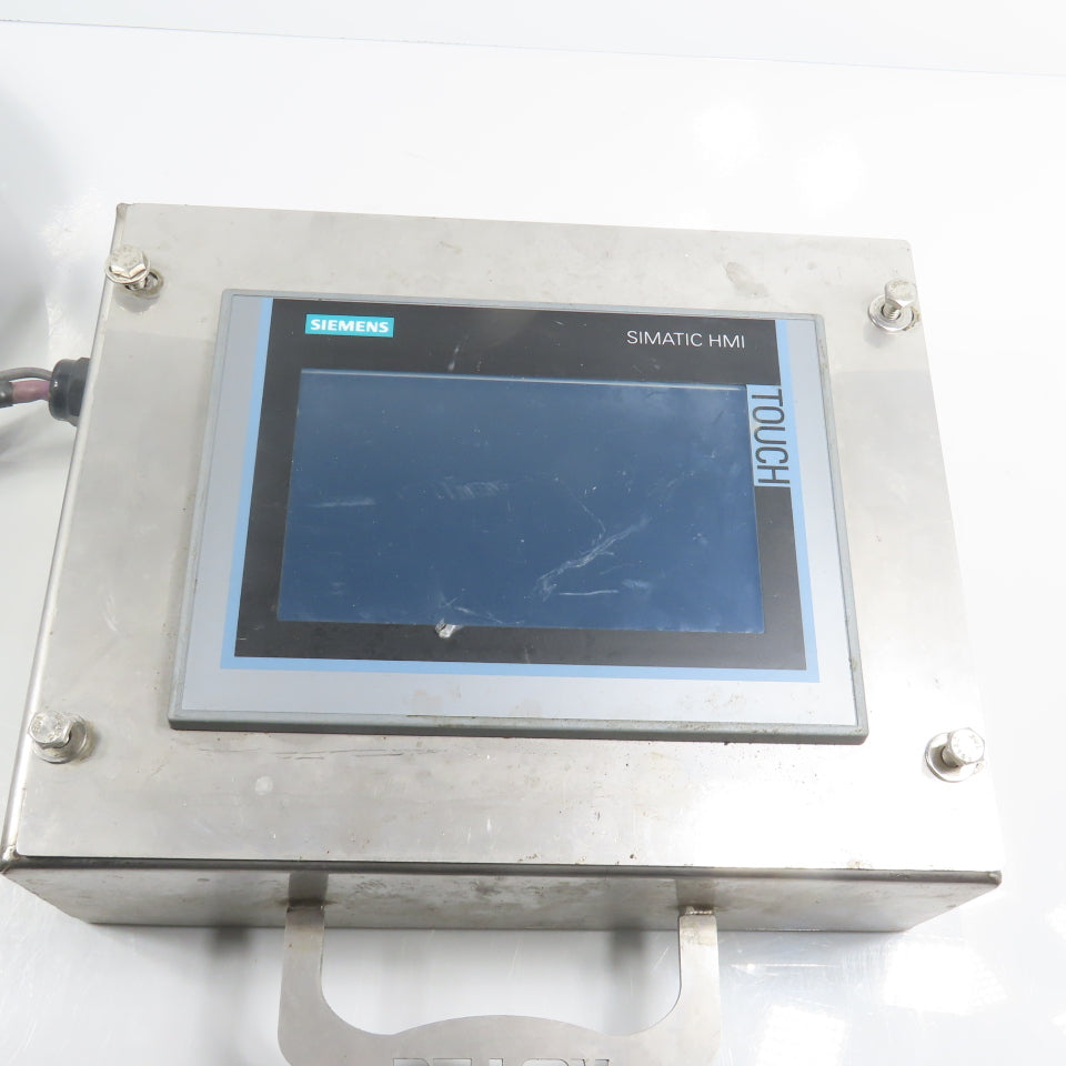 Siemens 6AV2 124-0GC01-0AX0 TP700 Comfort Simatic Touch Display Stainless Encl.
