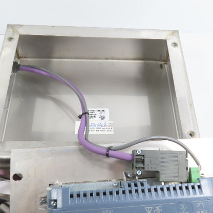 Siemens 6AV2 124-0GC01-0AX0 TP700 Comfort Simatic Touch Display Stainless Encl.