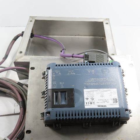 Siemens 6AV2 124-0GC01-0AX0 TP700 Comfort Simatic Touch Display Stainless Encl.