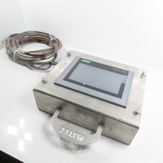 Siemens 6AV2 124-0GC01-0AX0 TP700 Comfort Simatic Touch Display Stainless Encl.
