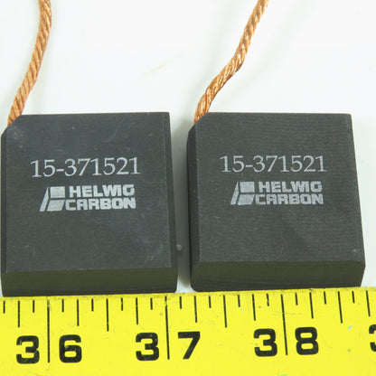 Helwig Carbon 15-371521 Motor Brushes Style Q38 3/8" x 1.5" x 1.75" Lot Of 5