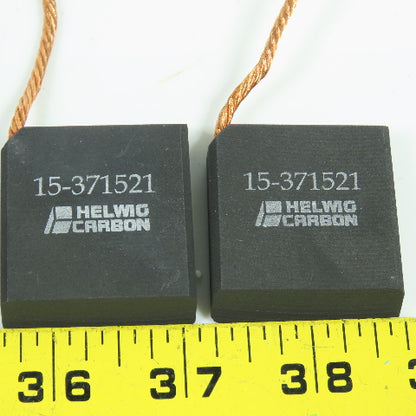 Helwig Carbon 15-371521 Motor Brushes Style Q38 3/8" x 1.5" x 1.75" Lot Of 5