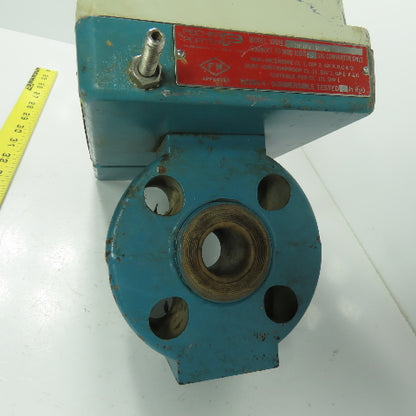 Fischer Porter I0DI4 75CGBE11BB01 Magnetic Flow Meter 25MM 5.1MPa 120V 15VA