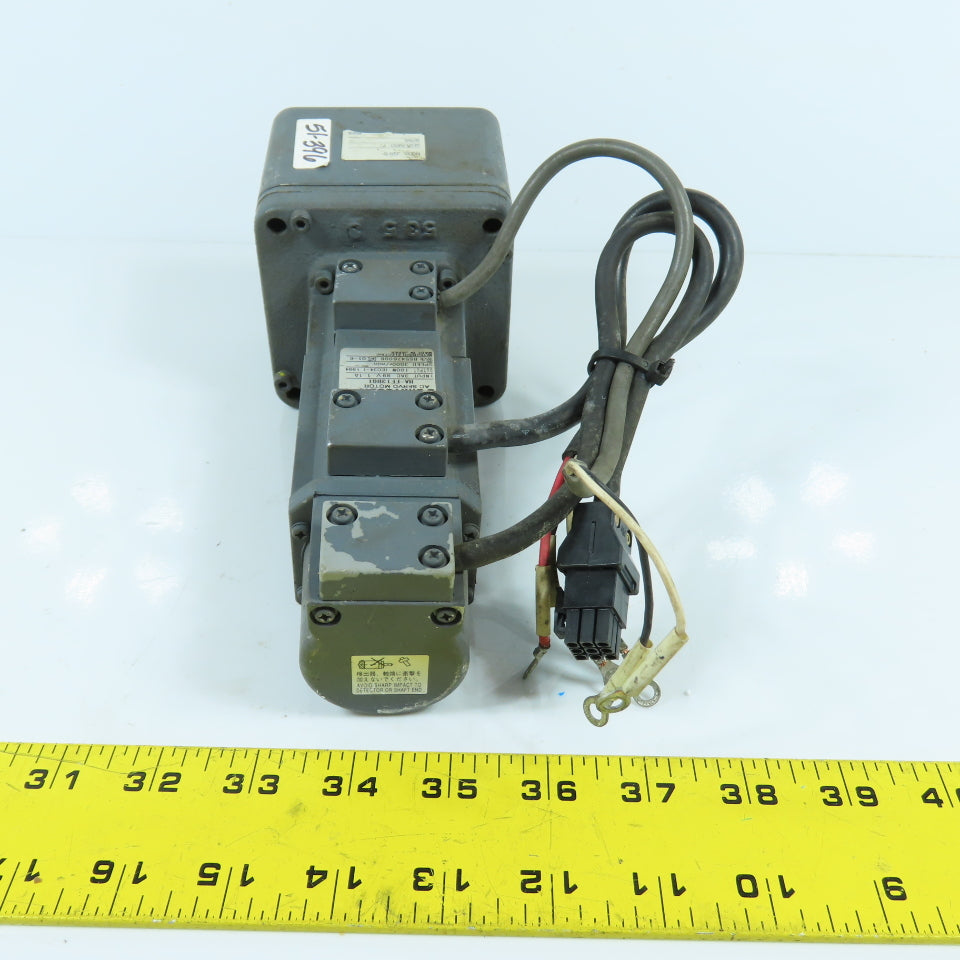 Mitsubishi GR-S-10 Inline Servo Motor Gear Speed Reducer 30:1 Ratio HA-FF13BG1