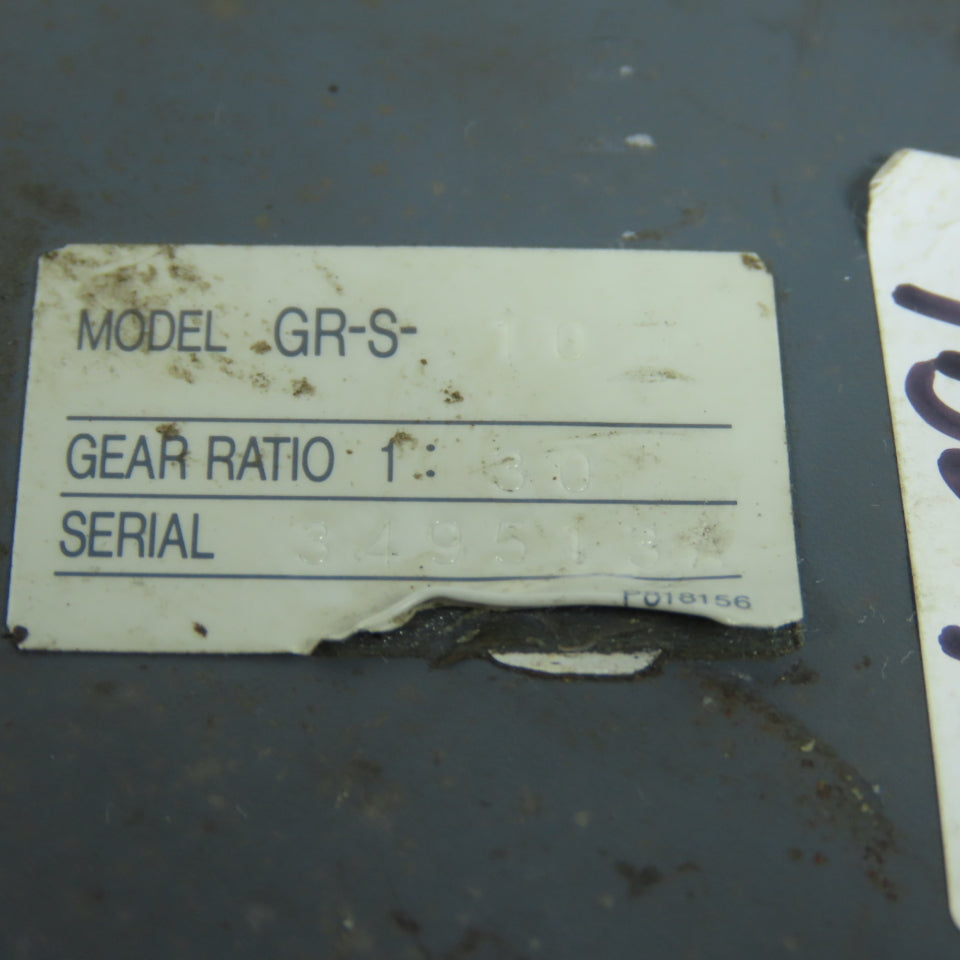 Mitsubishi GR-S-10 Inline Servo Motor Gear Speed Reducer 30:1 Ratio HA-FF13BG1