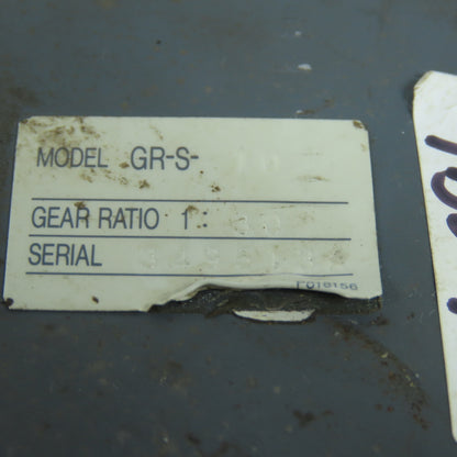 Mitsubishi GR-S-10 Inline Servo Motor Gear Speed Reducer 30:1 Ratio HA-FF13BG1