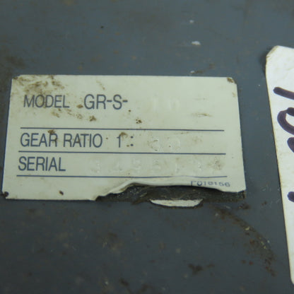 Mitsubishi GR-S-10 Inline Servo Motor Gear Speed Reducer 30:1 Ratio HA-FF13BG1