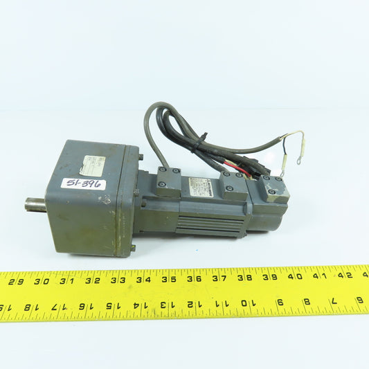 Mitsubishi GR-S-10 Inline Servo Motor Gear Speed Reducer 30:1 Ratio HA-FF13BG1