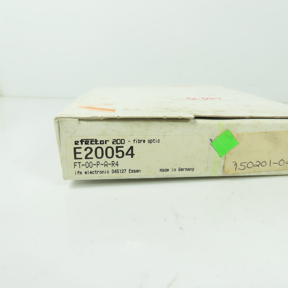 IFM EE20054 Efecter Fiber Optic Diffuse Reflection Sensor 40mm Range