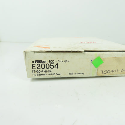 IFM EE20054 Efecter Fiber Optic Diffuse Reflection Sensor 40mm Range