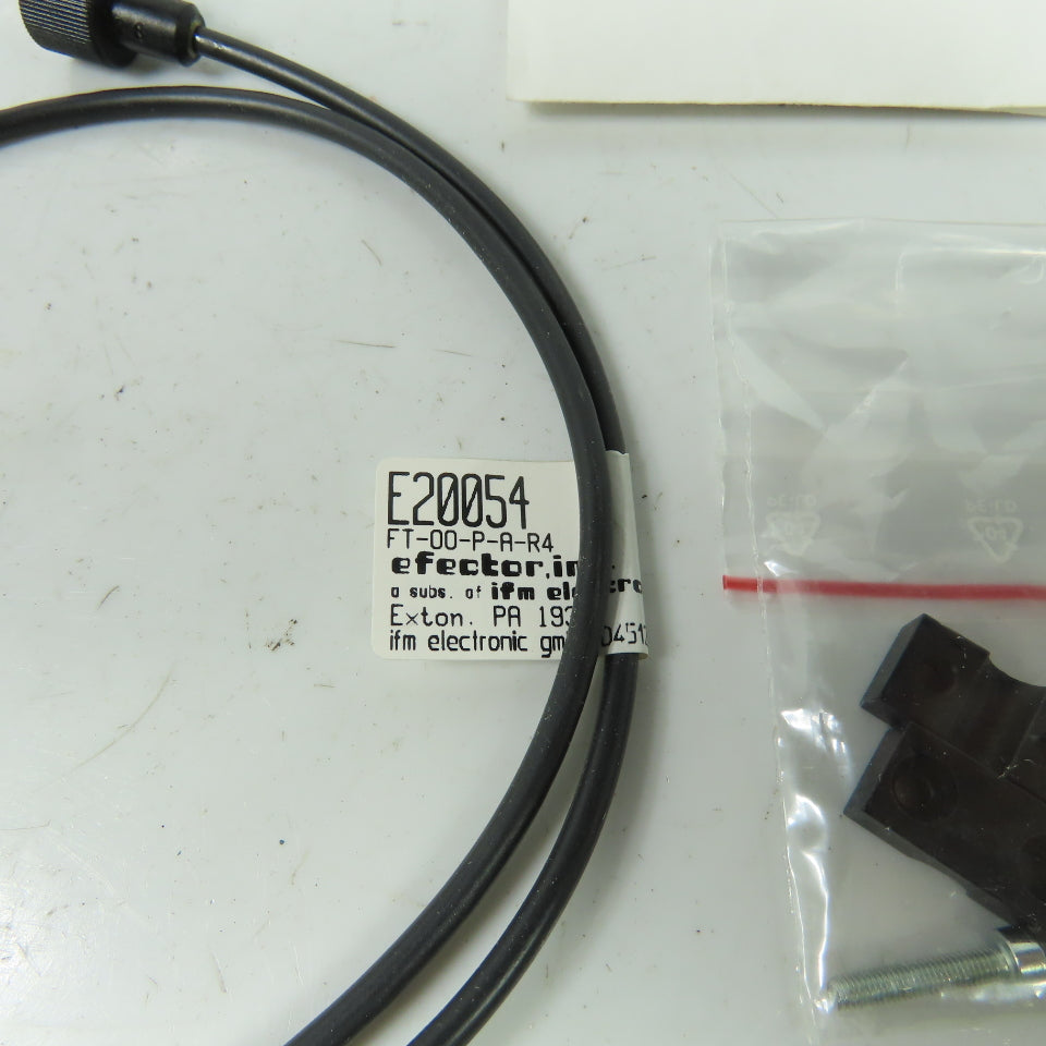 IFM EE20054 Efecter Fiber Optic Diffuse Reflection Sensor 40mm Range