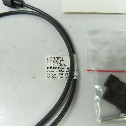 IFM EE20054 Efecter Fiber Optic Diffuse Reflection Sensor 40mm Range