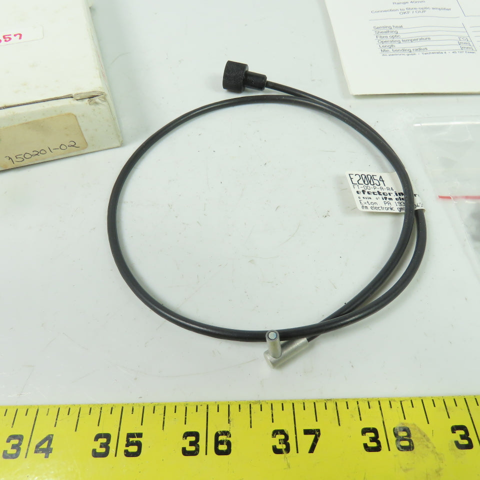 IFM EE20054 Efecter Fiber Optic Diffuse Reflection Sensor 40mm Range