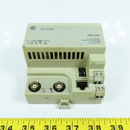 Allen Bradley 1794-ACNR15 Ser C F/W 4.1 Flex I/O Redundant Media Adapter 24VDC