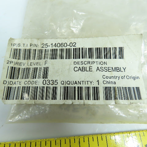 Zebra 25-14060-02 Cable Assembly For Barcode Scanner & Mobile Computer