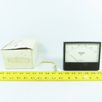 Simpson 3326A-S 3326 Panel Mount Tension LBS. Meter 0-50 5VDC N05301 NEW