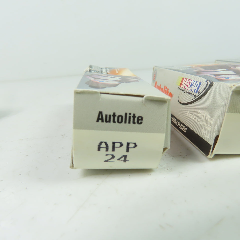 Autolite Double Platinum Automotive Replacement Spark Plug Lot Of 3