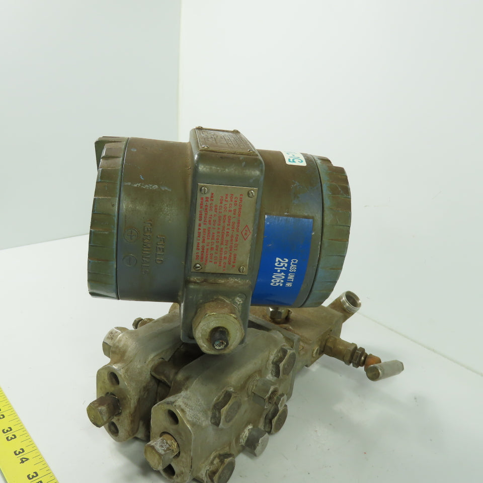 Foxboro 823DP-I3S1NLO-Y Differential Pressure Transmitter 12.5-65VDC 1500PSI