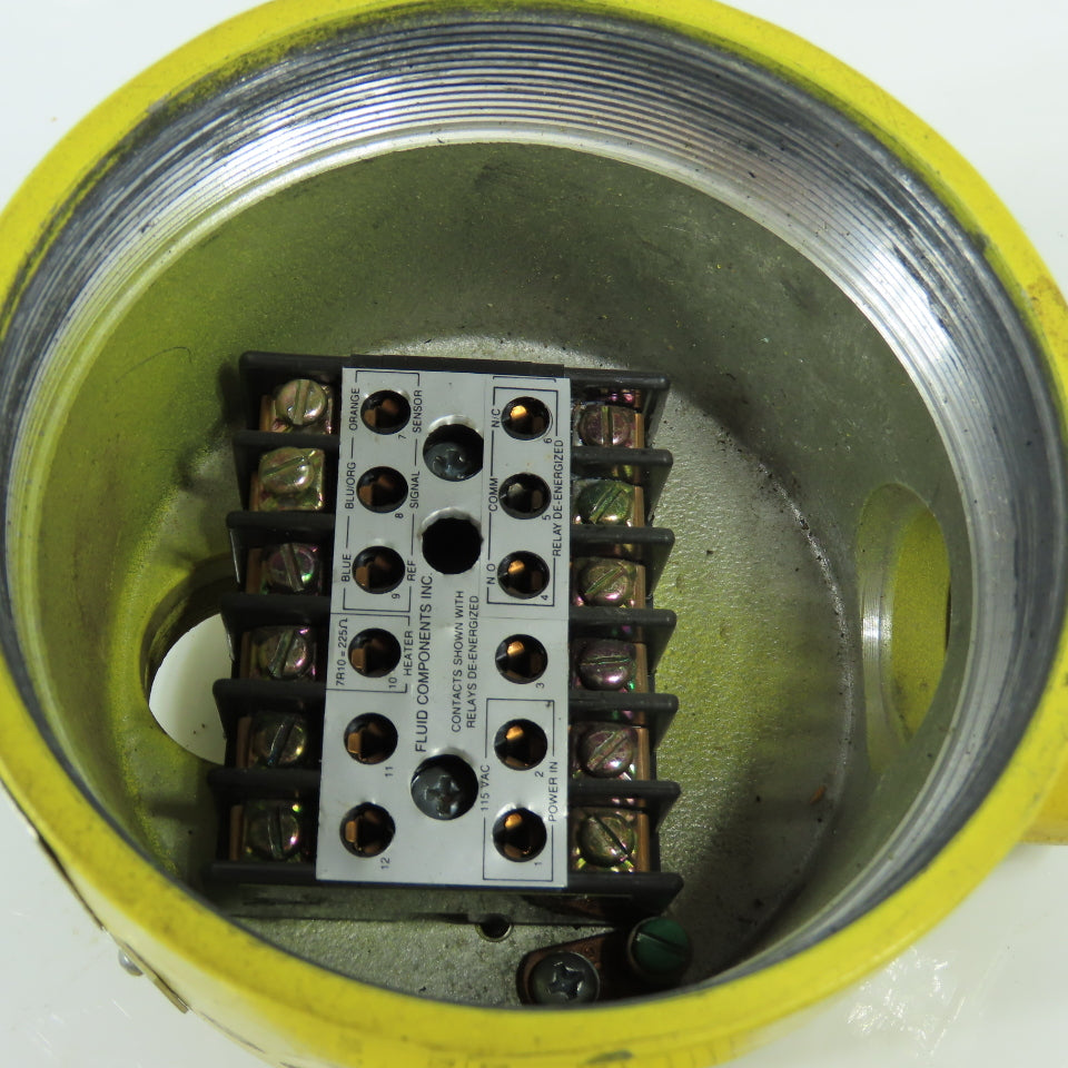 Fluid Components 12-64-4/1"/2"U/S/LD/V Flow Switch Junction Box 2 Amp Contacts