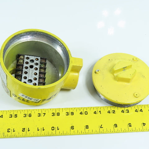 Fluid Components 12-64-4/1"/2"U/S/LD/V Flow Switch Junction Box 2 Amp Contacts