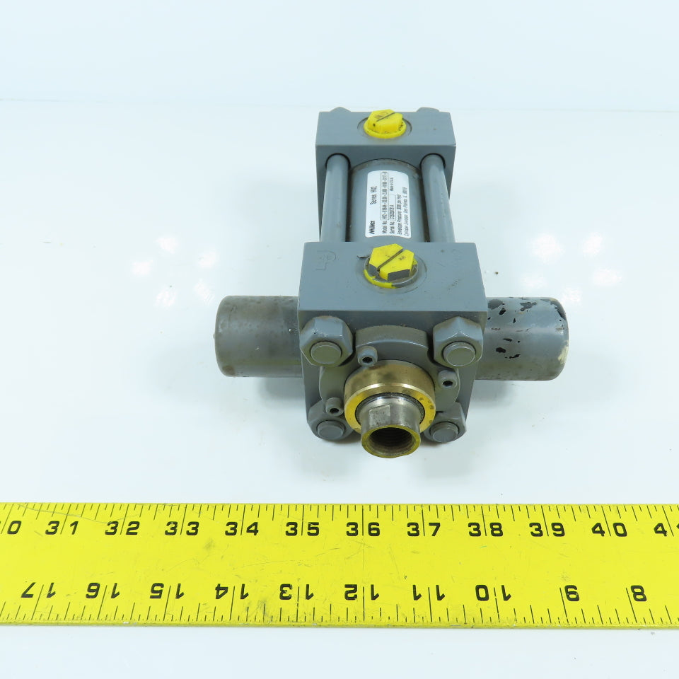 Miller HV2-81B4N Double Act Trunnion Mount Hydraulic Cylinder 2" Stroke 2" Bore