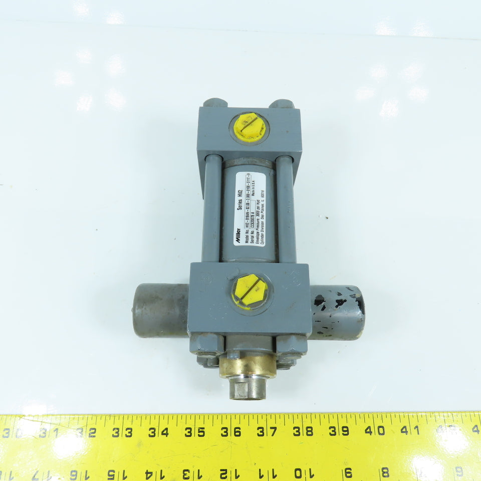 Miller HV2-81B4N Double Act Trunnion Mount Hydraulic Cylinder 2" Stroke 2" Bore