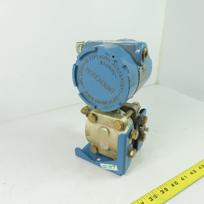 Rosemount 1151GP6E22 Pressure Transmitter 0-100 PSIG 45VDC Max 4-20MA
