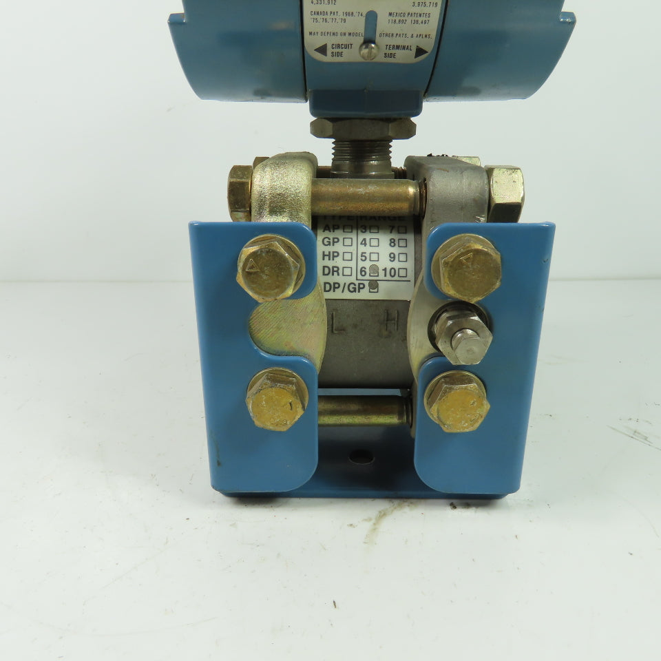 Rosemount 1151GP6E22 Pressure Transmitter 0-100 PSIG 45VDC Max 4-20MA