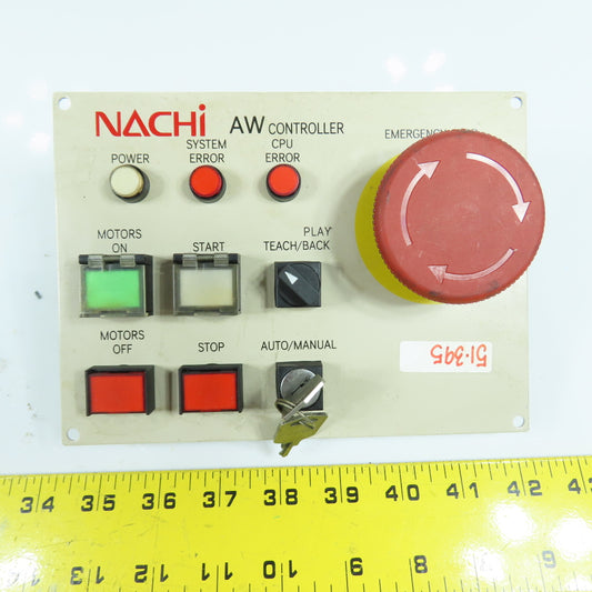 Nachi OP70 AW Controller Panel Assembly W/ 2 Keys