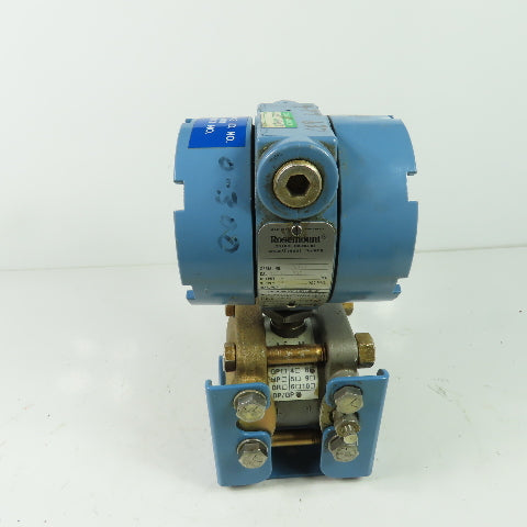 Rosemount 1151GP8E22 Pressure Transmitter 0-1000 PSIG 45VDC Max 4-20MA