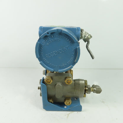 Rosemount 1151GP8E22 Pressure Transmitter 0-1000 PSIG 45VDC Max 4-20MA