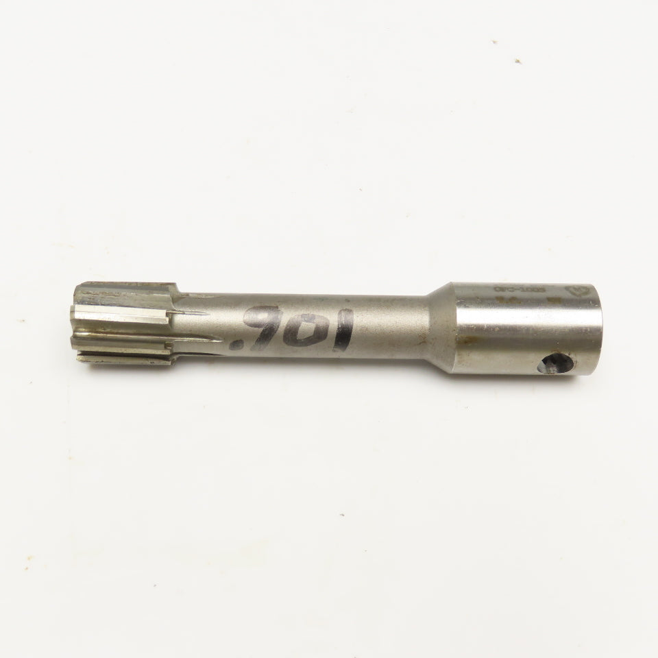 Metcut .901 Chucking Reamer 8 Flute Carbide 1" Shank 5-1/2" OAL