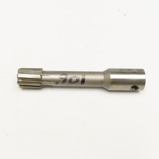 Metcut .901 Chucking Reamer 8 Flute Carbide 1" Shank 5-1/2" OAL