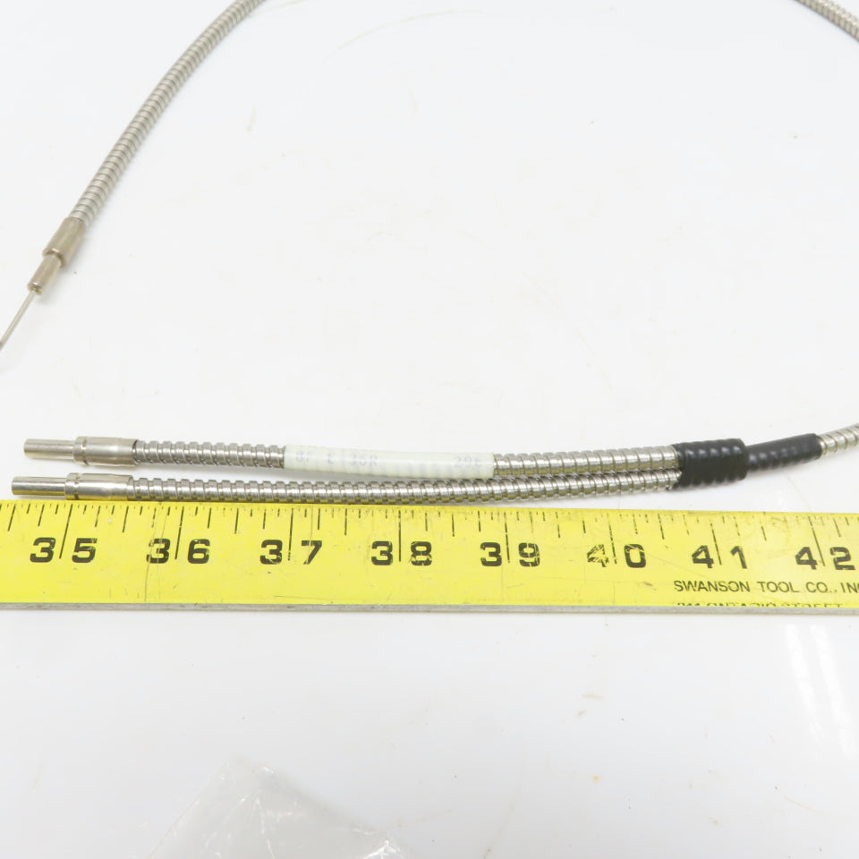 Tri-Tronics BF-E-36R Glass Bifurcated 36"L Right Angle Needle Stainless Jacket