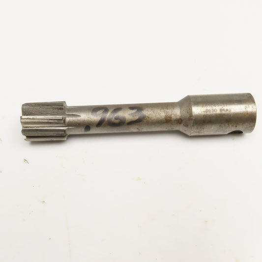 Metcut .9630 Chucking Reamer 8 Flute Carbide 1" Shank 5-1/2" OAL