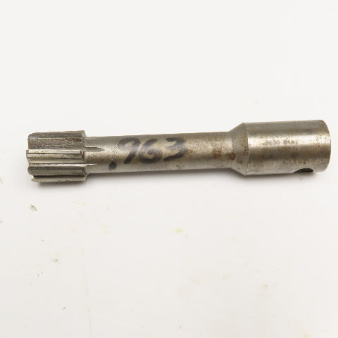 Metcut .9630 Chucking Reamer 8 Flute Carbide 1" Shank 5-1/2" OAL