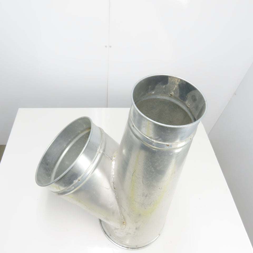 Nordfab Style Y Galvanized Duct 12-3/4" x 10-5/8" x 6-3/8"OD Rolled Edge 30" OAL